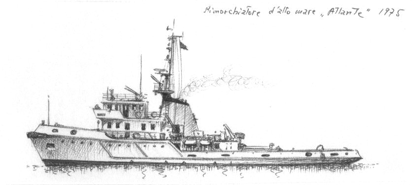 1975 - Rimorchiatore d'alto mare 'Atlante'